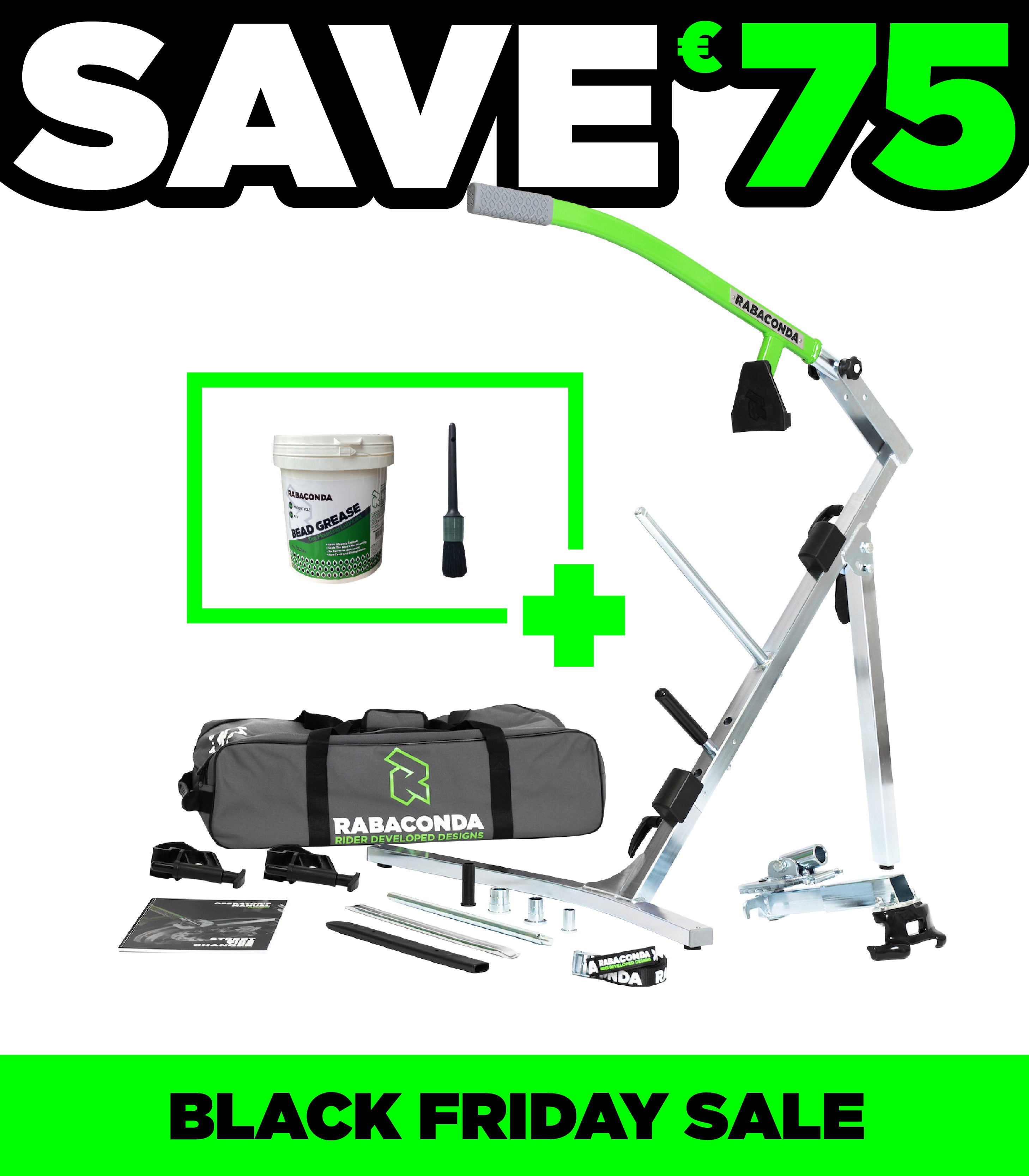 STARTER Kit - Straßenrad-Reifenwechsler