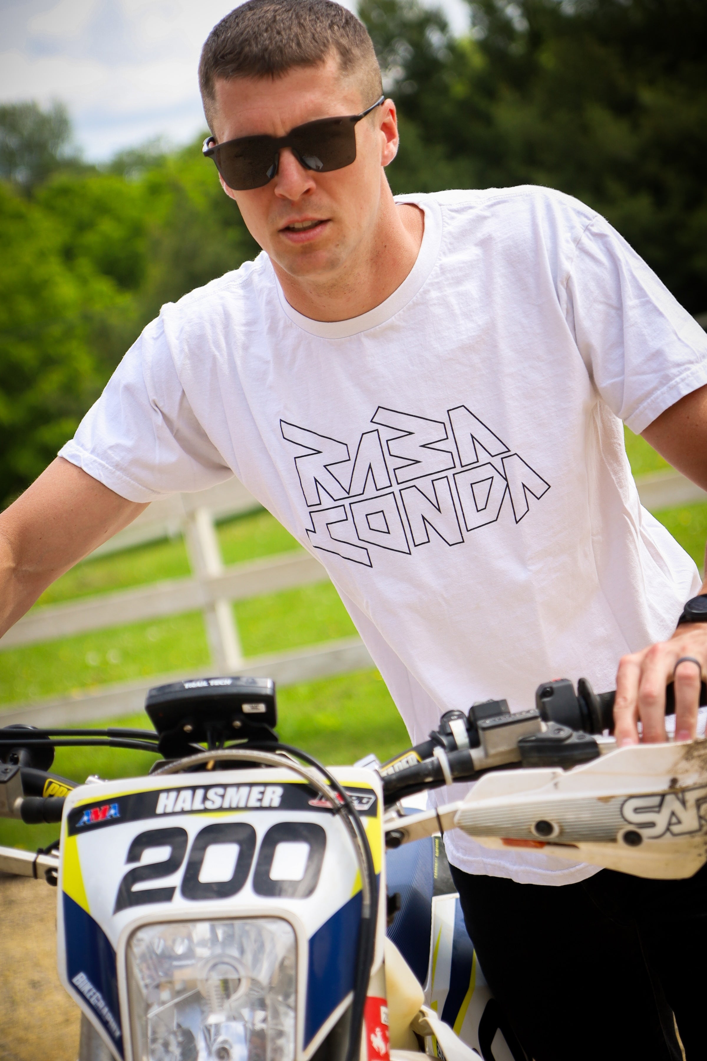 Ripper-T-Shirt Männer