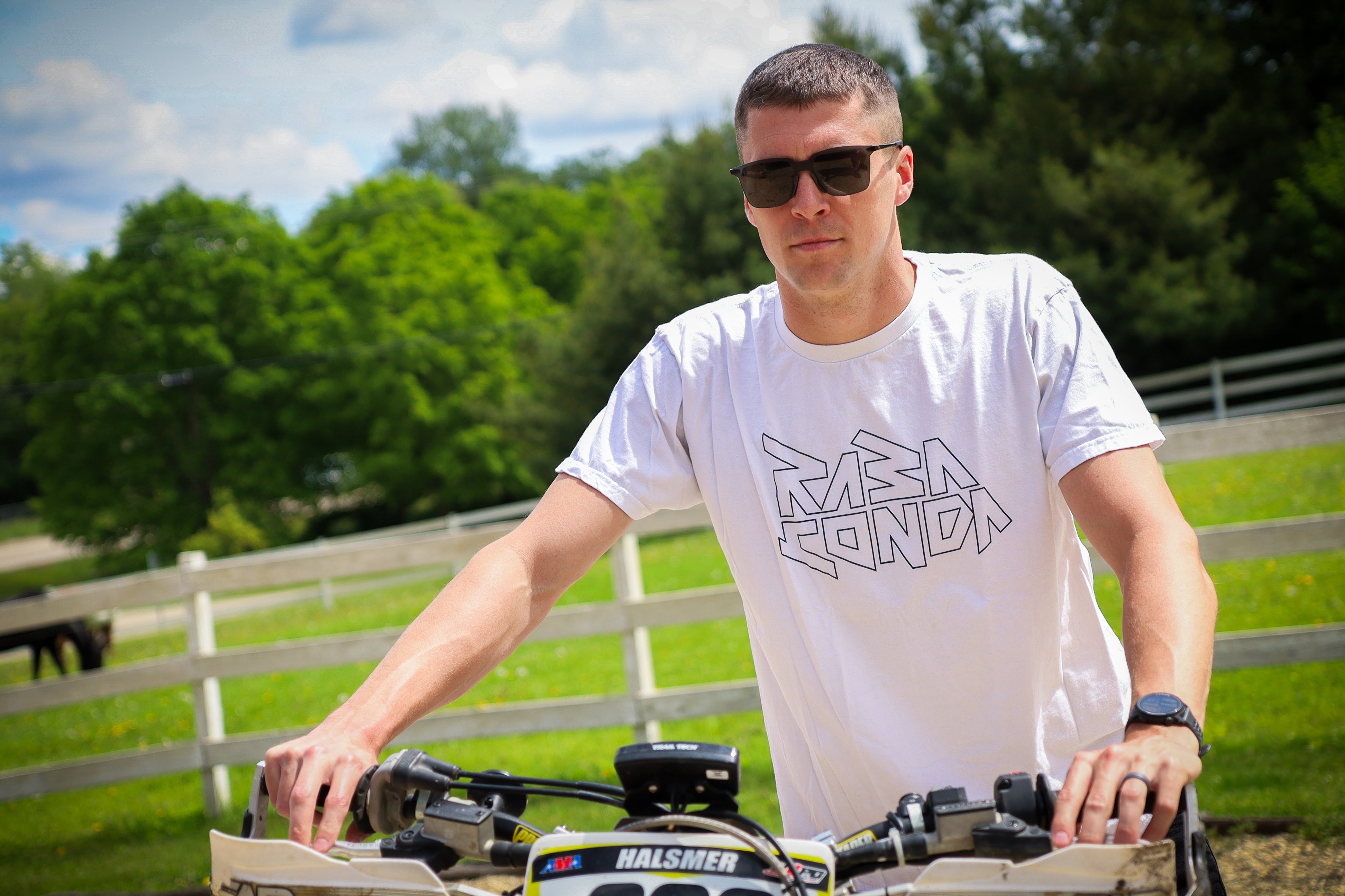 Ripper-T-Shirt Männer